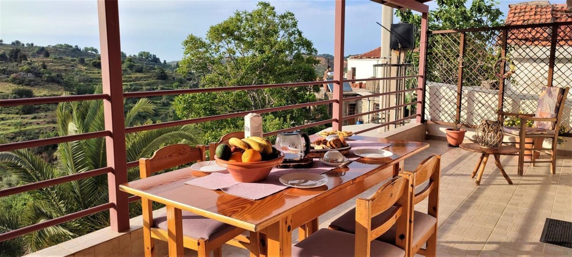 Aoria Traditional House With Stuning Mountain View Loulos エクステリア 写真
